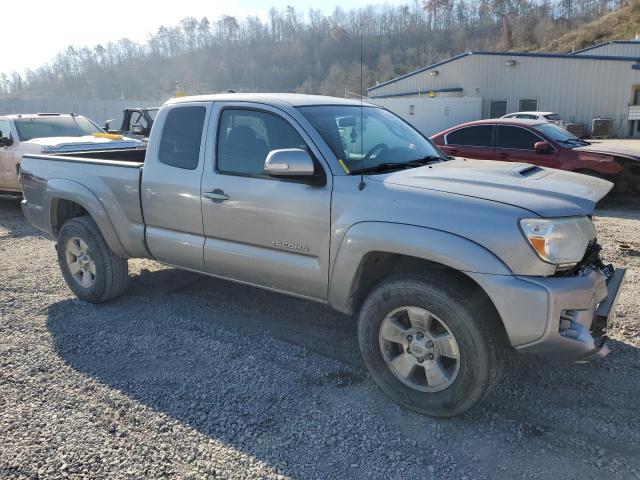 5TFUU4EN5FX125514 - 2015 TOYOTA TACOMA ACCESS CAB SILVER photo 4