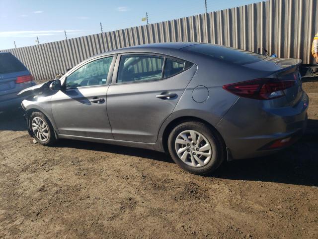 5NPD74LF2KH470900 - 2019 HYUNDAI ELANTRA SE GRAY photo 2