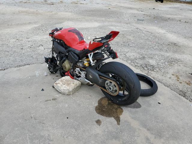 ZDMFAKNW4NB007436 - 2022 DUCATI STREETFIGH V4 RED photo 3