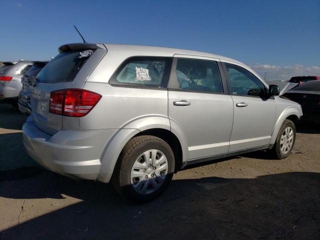 3C4PDCAB6ET119508 - 2014 DODGE JOURNEY SE SILVER photo 3