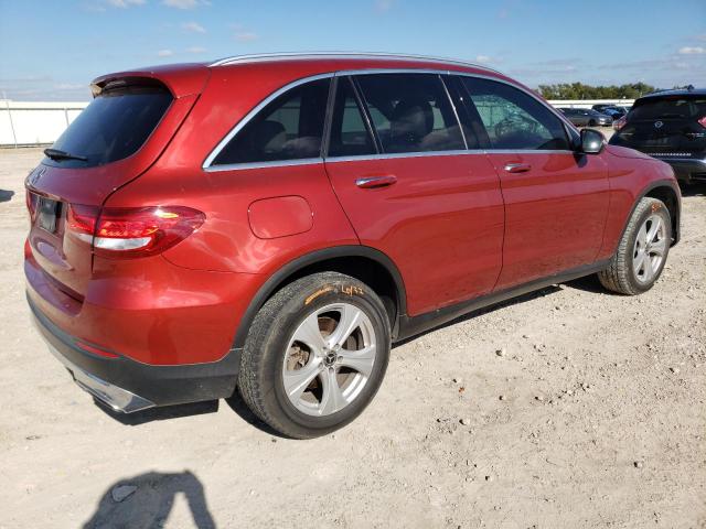 WDC0G4JB3JV068150 - 2018 MERCEDES-BENZ GLC 300 RED photo 3