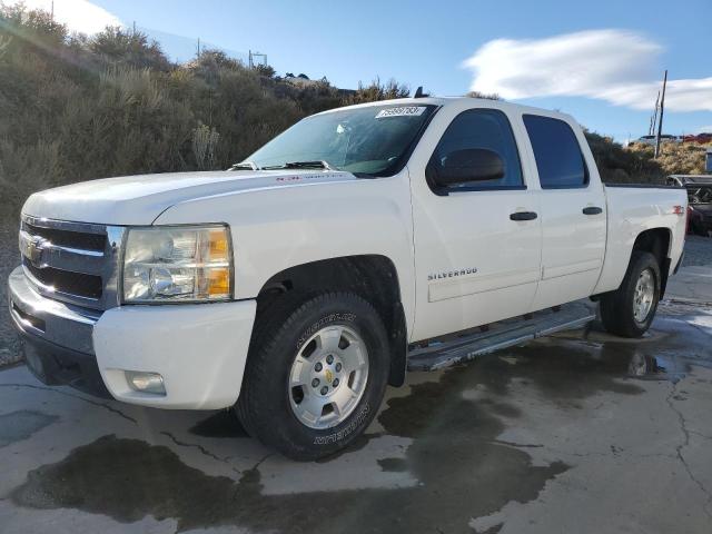 3GCPKSE37BG291862 - 2011 CHEVROLET SILVERADO K1500 LT WHITE photo 1