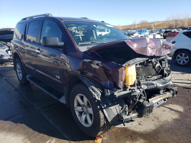 5N1AA0NC6FN600792 - 2015 NISSAN ARMADA SV MAROON photo 4