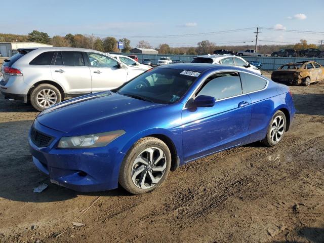 1HGCS12868A005517 - 2008 HONDA ACCORD EXL BLUE photo 1