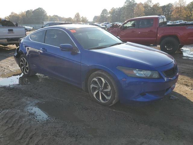 1HGCS12868A005517 - 2008 HONDA ACCORD EXL BLUE photo 4