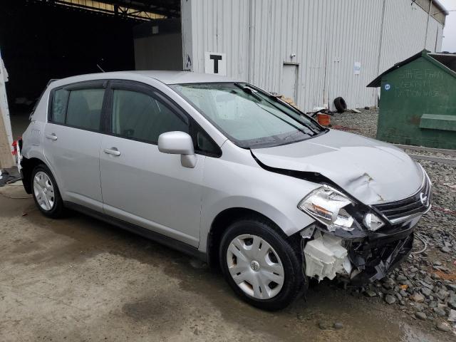 3N1BC1CP3CK241775 - 2012 NISSAN VERSA S SILVER photo 4