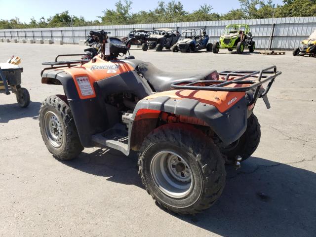 478TE2548YA020632 - 2000 HONDA TRX350 FE ORANGE photo 3