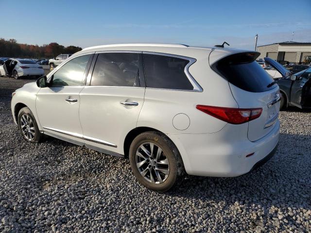 5N1AL0MN8DC329692 - 2013 INFINITI JX35 WHITE photo 2