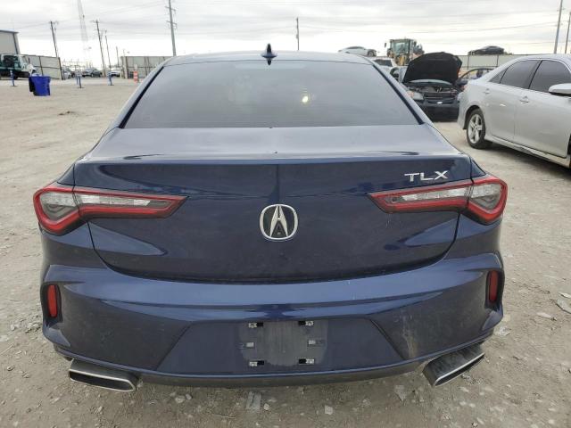 19UUB5F67MA012197 - 2021 ACURA TLX ADVANCE BLUE photo 6