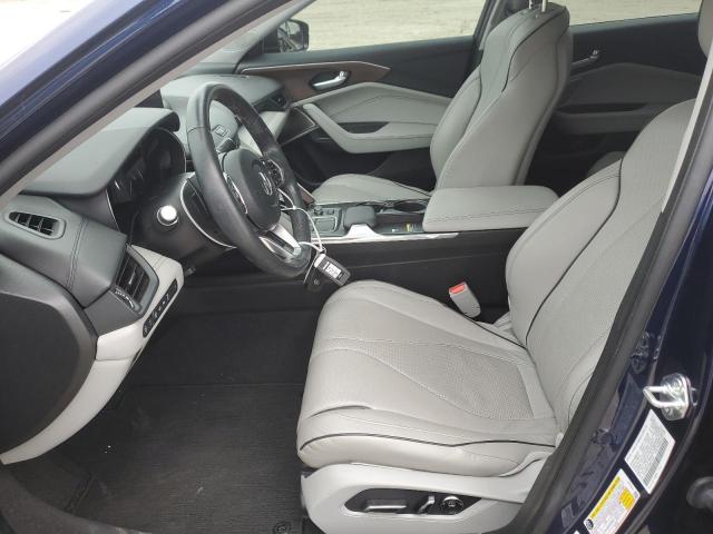 19UUB5F67MA012197 - 2021 ACURA TLX ADVANCE 蓝色 照片 7