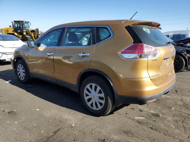 5N1AT2MV7EC872612 - 2014 NISSAN ROGUE S GOLD photo 2