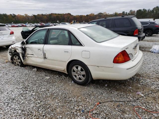 4T1BF28B82U221619 - 2002 TOYOTA AVALON XL WHITE photo 2