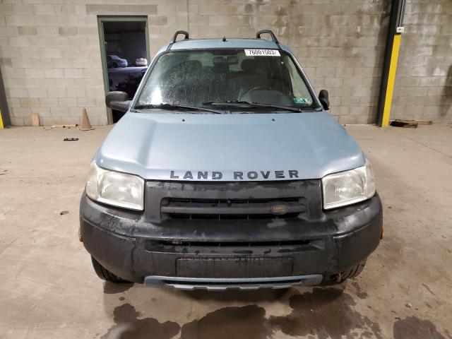 SALNY22212A212288 - 2002 LAND ROVER FREELANDER SE BLUE photo 5