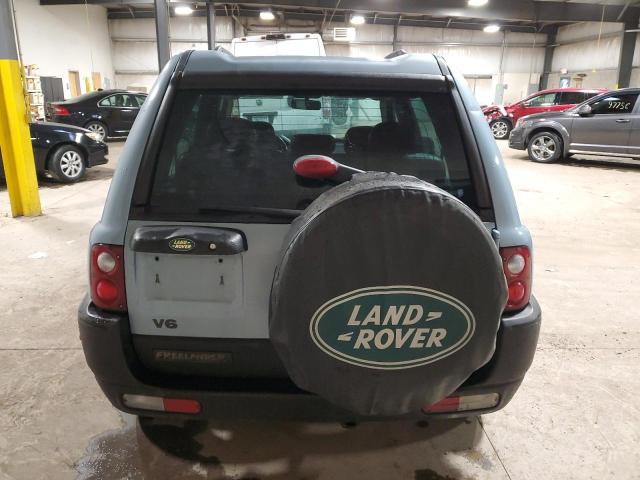 SALNY22212A212288 - 2002 LAND ROVER FREELANDER SE BLUE photo 6