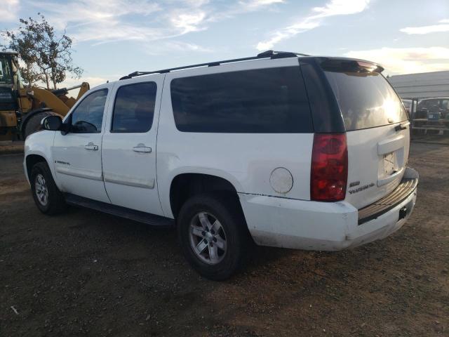 1GKFK16337R266330 - 2007 GMC YUKON XL K1500 WHITE photo 2