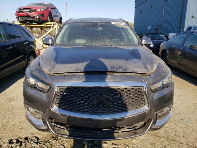 5N1DL0MM5HC512509 - 2017 INFINITI QX60 CHARCOAL photo 5