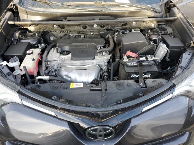 JTMWFREV3HJ719010 - 2017 TOYOTA RAV4 XLE GRAY photo 12