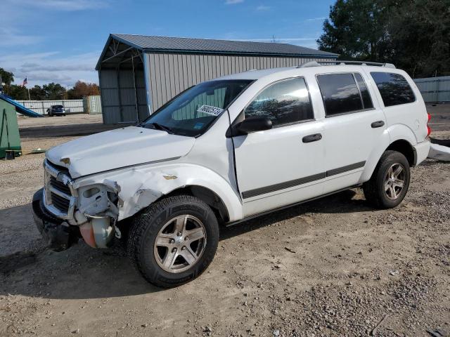 1D4HD48N96F147344 - 2006 DODGE DURANGO SLT WHITE photo 1