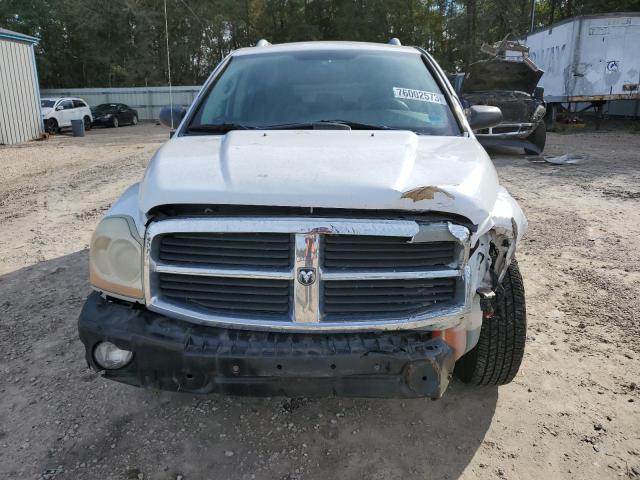 1D4HD48N96F147344 - 2006 DODGE DURANGO SLT WHITE photo 5