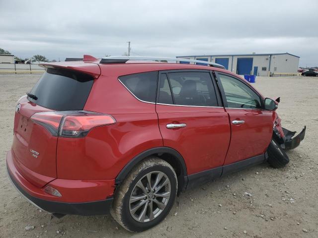 JTMDFREV6HJ161449 - 2017 TOYOTA RAV4 LIMITED RED photo 3