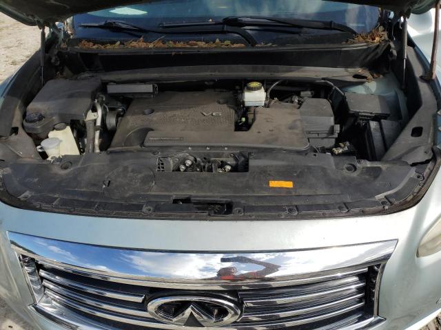 5N1AL0MN5DC328953 - 2013 INFINITI JX35 SILVER photo 12