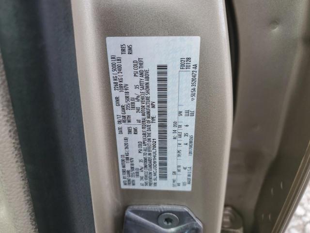 5LMCJ3D91HUL70021 - 2017 LINCOLN MKC RESERVE ბეჟი ფოტო 13