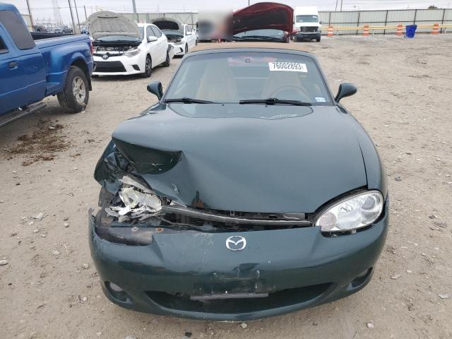 JM1NB353710213758 - 2001 MAZDA MX-5 MIATA BASE GREEN photo 5