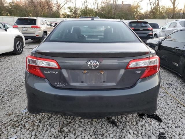 4T1BF1FK6CU143064 - 2012 TOYOTA CAMRY BASE GRAY photo 6