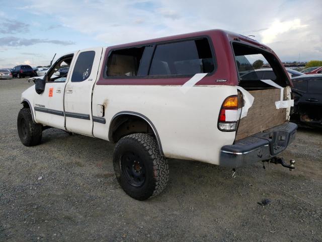 5TBRT34162S328762 - 2002 TOYOTA TUNDRA ACCESS CAB თეთრი ფოტო 2