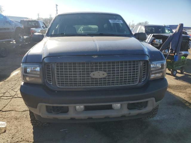 1FMNU45S64EC04706 - 2004 FORD EXCURSION EDDIE BAUER BLUE photo 5