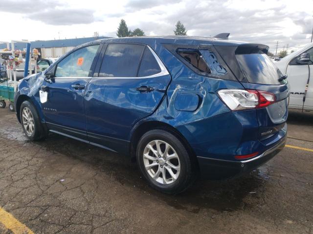 2GNAXTEV2L6117622 - 2020 CHEVROLET EQUINOX LT BLUE photo 2