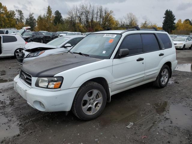 JF1SG65643H729084 - 2003 SUBARU FORESTER 2.5XS Белый фото 1