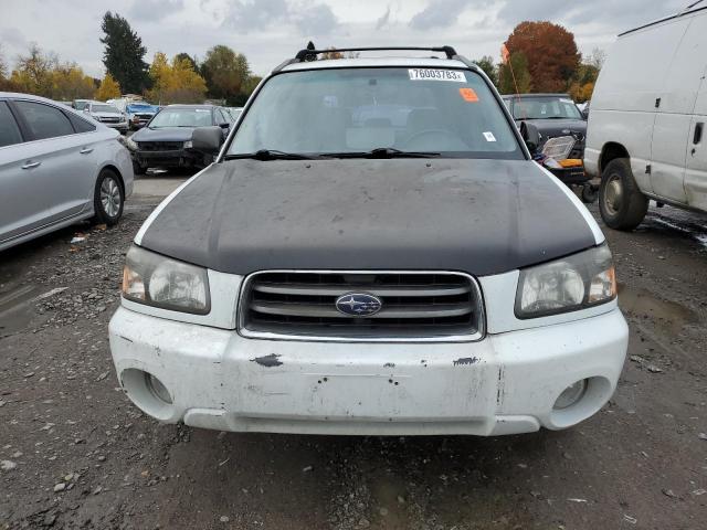 JF1SG65643H729084 - 2003 SUBARU FORESTER 2.5XS Белый фото 5
