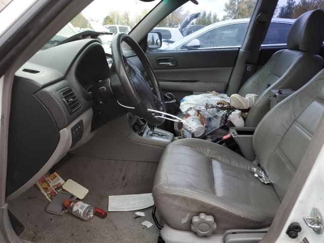 JF1SG65643H729084 - 2003 SUBARU FORESTER 2.5XS Белый фото 7