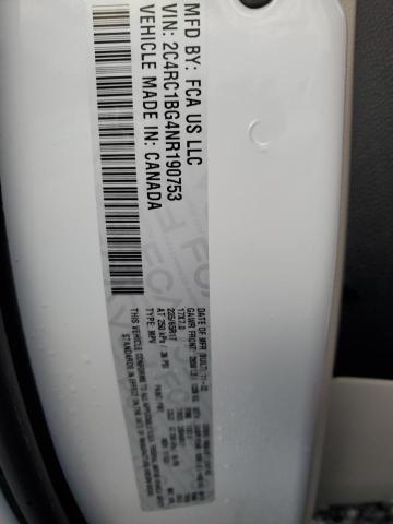 2C4RC1BG4NR190753 - 2022 CHRYSLER PACIFICA TOURING L 白色 照片 14