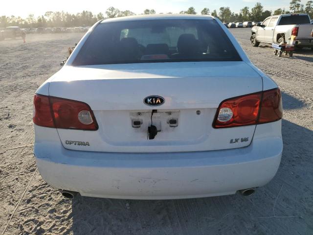 KNAGE124265034116 - 2006 KIA OPTIMA LX WHITE photo 6