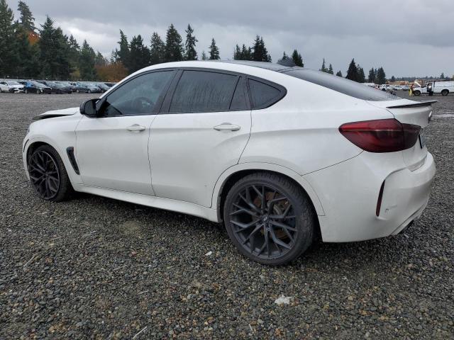 5YMKW8C53G0R43675 - 2016 BMW X6 M WHITE photo 2