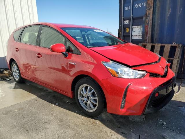 JTDZN3EU8FJ024006 - 2015 TOYOTA PRIUS V RED photo 4