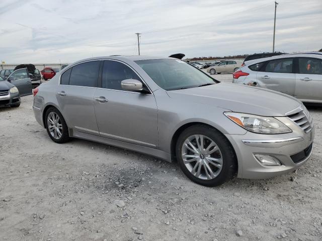 KMHGC4DF4CU204286 - 2012 HYUNDAI GENESIS 4.6L SILVER photo 4