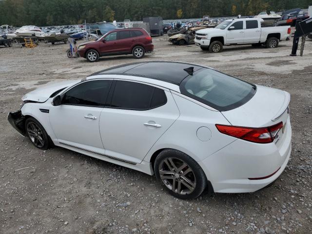 5XXGR4A64DG094760 - 2013 KIA OPTIMA SX WHITE photo 2