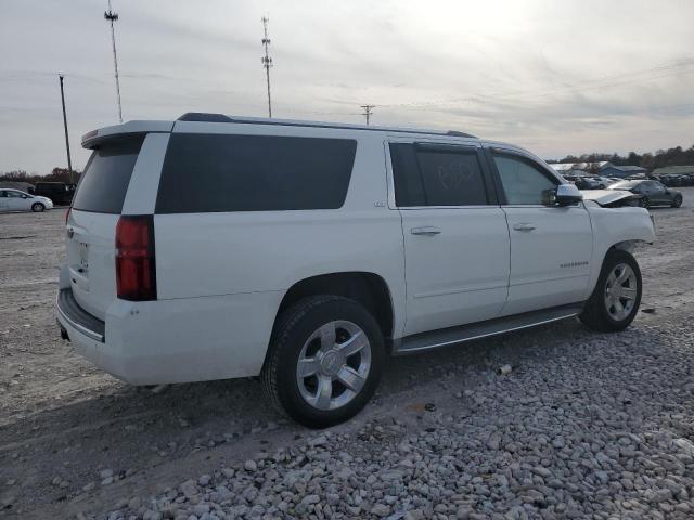 1GNSKKKC3FR163047 - 2015 CHEVROLET SUBURBAN K1500 LTZ WHITE photo 3