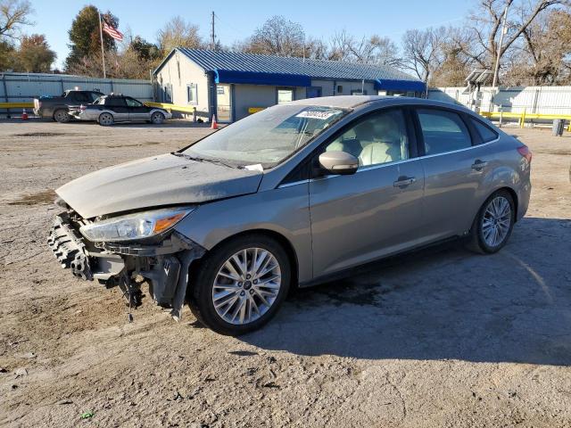 1FADP3J21GL245824 - 2016 FORD FOCUS TITANIUM SILVER photo 1