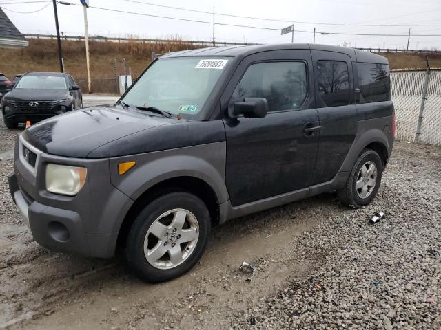 5J6YH28643L053927 - 2003 HONDA ELEMENT EX BLACK photo 1