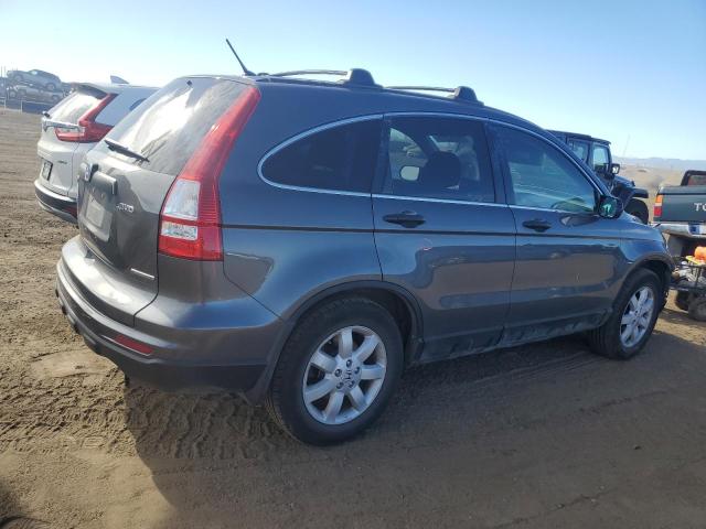 5J6RE4H4XBL100027 - 2011 HONDA CR-V SE GRAY photo 3