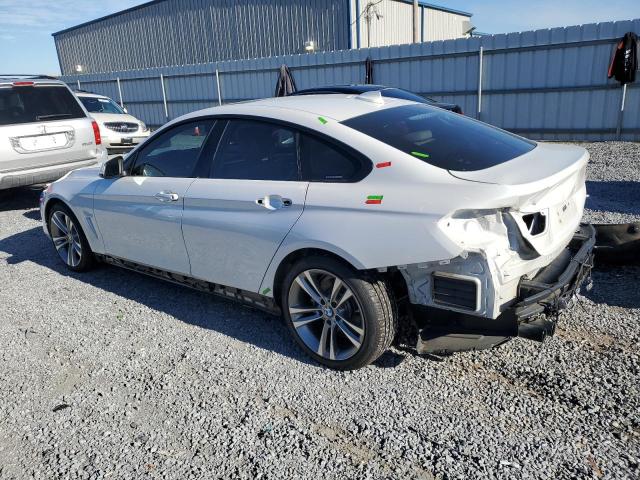 WBA4J1C59JBM11105 - 2018 BMW 430I GRAN COUPE WHITE photo 2