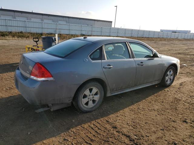 2G1WT57K191177396 - 2009 CHEVROLET IMPALA 1LT GRAY photo 3