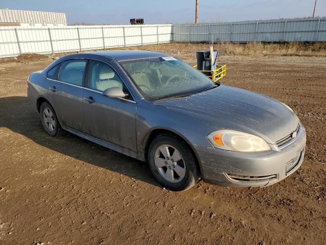 2G1WT57K191177396 - 2009 CHEVROLET IMPALA 1LT GRAY photo 4