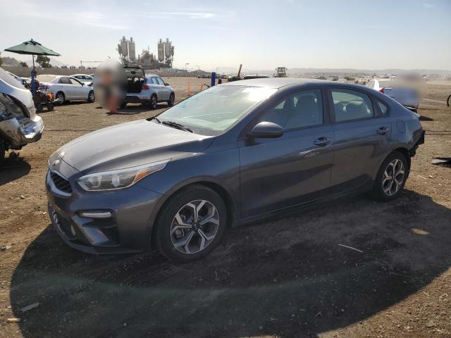 3KPF24AD2KE007507 - 2019 KIA FORTE FE GRAY photo 1