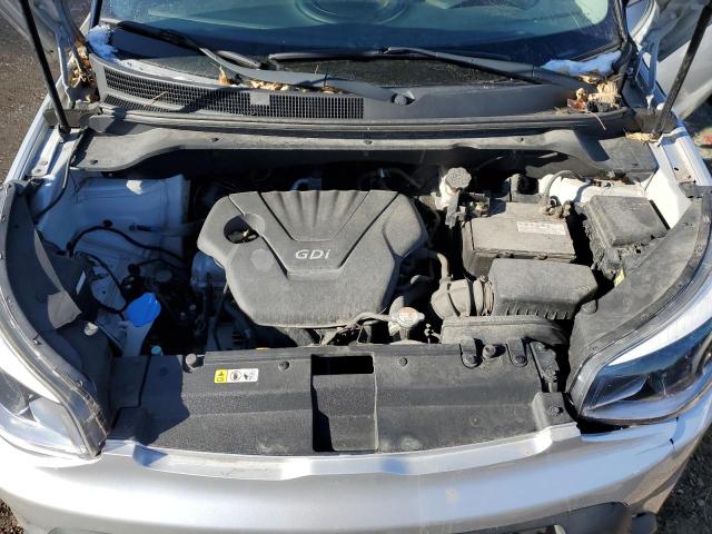 KNDJN2A23F7813835 - 2015 KIA SOUL SILVER photo 12