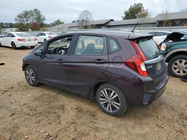 3HGGK5H80FM737951 - 2015 HONDA FIT EX PURPLE photo 2